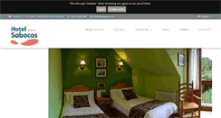 Desktop Screenshot of hotelsabocos.es